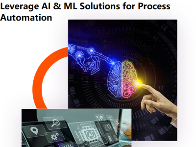 Enhance Supply Chain Productivity With AI ML Solutions ai ml consulting ai ml solutions animation branding logo