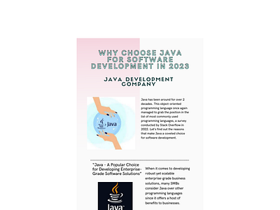 Java A Popular Choice for Developing Enterprise-Grade Software