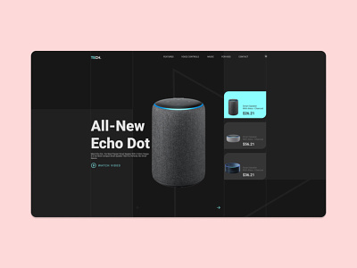 Echo Dot adobe xd figma design ui ux