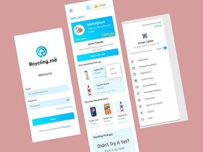 Recycling Ecommerce App