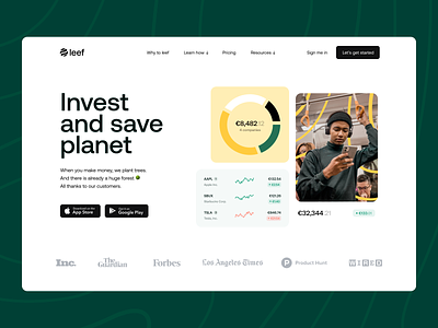 Leef | Investment Platform Website