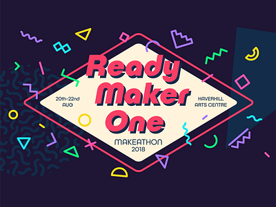 Ready Maker One - Makeathon 2018 children coding design events game design graphic design makeathon workshop