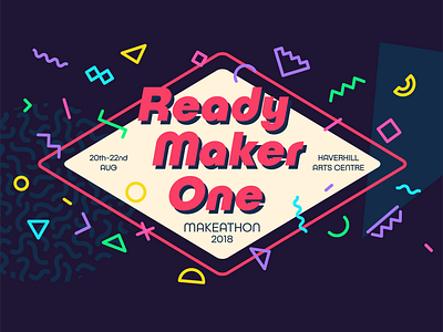 Ready Maker One - Makeathon 2018 children coding design events game design graphic design makeathon workshop