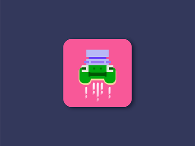 SHUMP - iOS App Icon app game app icon app store design game design graphic design logo