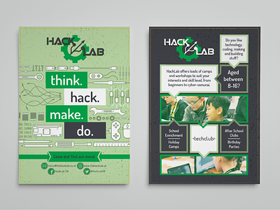 HackLab Ltd - Promotional Flyer