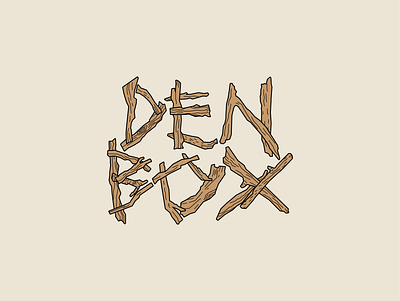 Den Box - Logo art graphic design logo nature