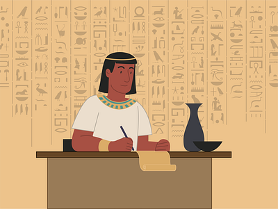 RPi - Historical Characters (Ancient Egyptians) art children cryptography education encryption history illustration learning technology