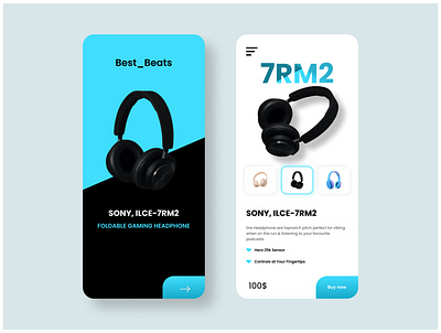 Best_Beats Accessories shop app branding design figma graphic design illustration logo typography ui ux