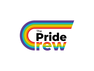 The Pride Crew Brand Identity and Merchandise Design brand identity branding design graphic design lgbt lgbtq logo merchandise merchandise design stationary t shirt typography vector