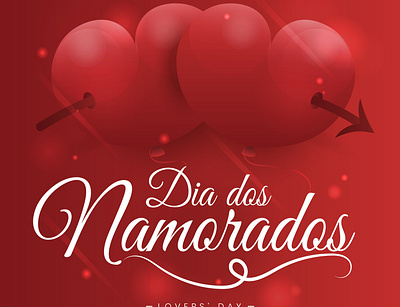 Dia dos Namorados enamored poster vector