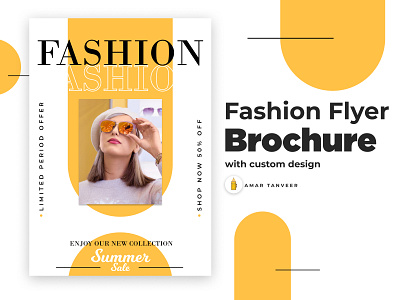 Fashion Business Flyer Brochure Design Template business flyer fashion brochure fashion flyer fashion template text