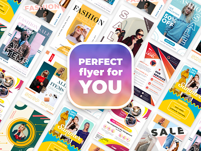 Perfect Flyer For You background banner best branding brochure business business flyer design event event brochure event flyer fashion fashion brochure fashion template flyer graphic graphic design poster template vector