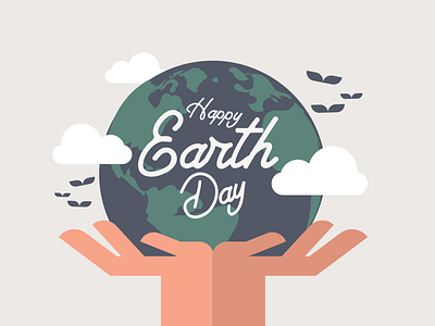 Happy Earth Day Poster Design