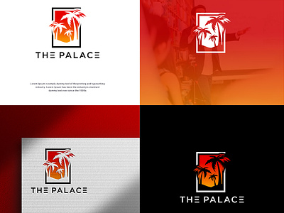 The Palace Logo branding business logo custom logo design fiverr graphic design logo logo design logos minimalist logo typography vector