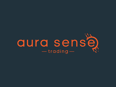 Aura Sense Trading Logo aura aura sense aura sense trading aura sense trading logo branding branding design logo logo design logo design branding logodesign trading logo