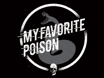 Mfp design for poison sale shirt snake texture