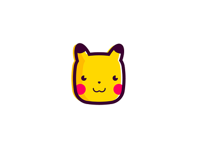 Cute Cartoon Image Of A Little Pikachu Vector, Kawaii, A Lineal Icon  Depicting Pokemon On White Background, Vector Illustration By Flaticon And  Dribbble PNG and Vector with Transparent Background for Free Download