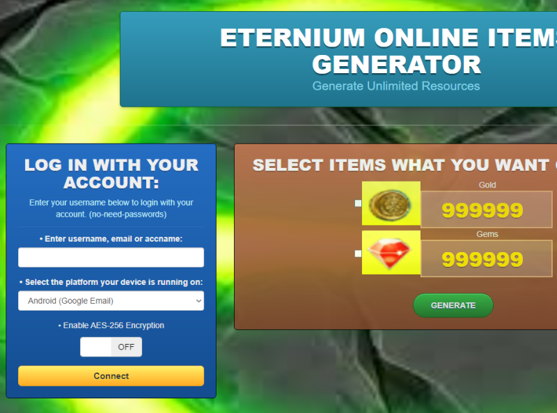 eternium v1.2.75 cheat