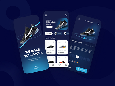 Shoes Store App UI Kit