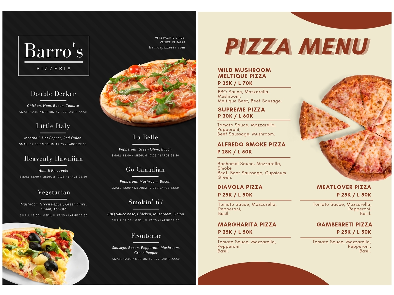 Food Menu Design by Yousaf on Dribbble