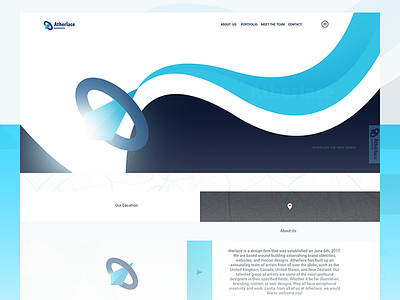 Atherlace.Inc UI interface ui user experience user interface ux web design website design