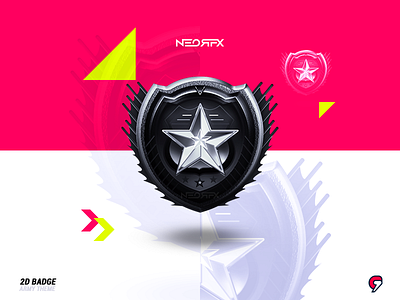 General 2d badge branding design illustration logo logo design photoshop