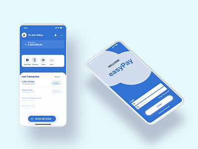 easyPay App design figma ui ux