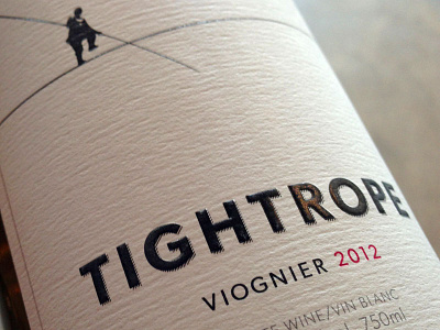 Tightrope Wine brand label logo tightrope wine winery