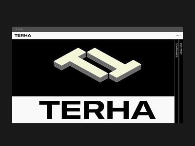 Terha: Website animation homepage illustration logo parallax ui