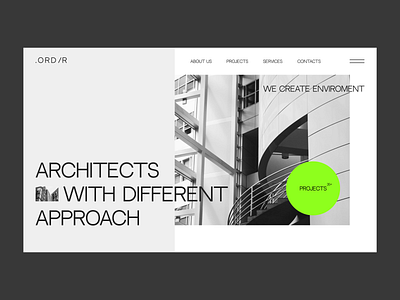 Website architectural bureau