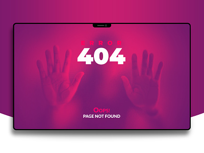 404 - Web Page Design 404 404 error 404 error page 404 page background design error error page landing landing page ui user interface