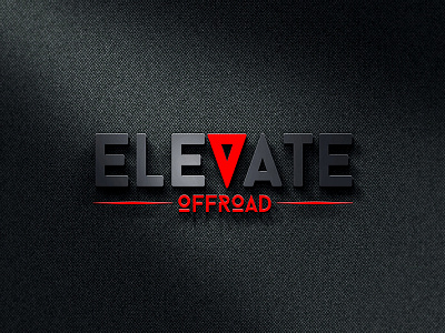 Logo for Elevate Offroad brand elevate offroad logo