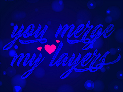 Letter_ You merge my layers