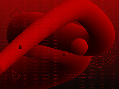 Abstract red background