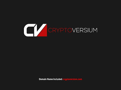 CRYPTOVERSIUM branding crypto cryptologo dao defi logo metaverse nft