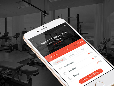 Gym Rating and Review app