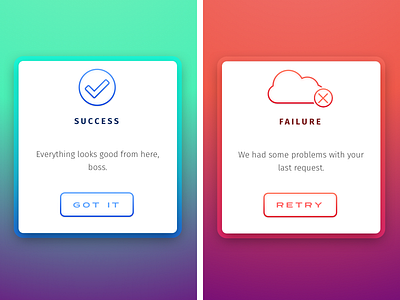 Daily UI 011 - Flash Message (Error/Success)