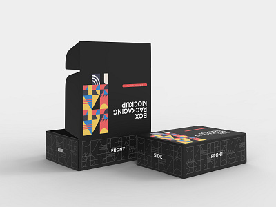 Box Packaging Mockup 3d animation app branding design graphic graphic design illustration logo ui