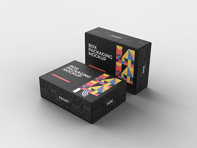 Box Packaging Mockup 3d animation app branding design graphic graphic design illustration logo ui