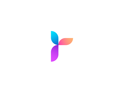 T + Tree + Leaf Logo Design