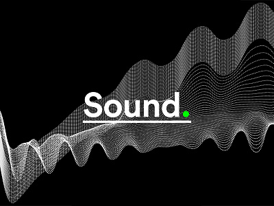 Colorpong.com - Sound Vector Bundle amplitude dots frequency line lines music point points sound wave waves