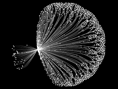 Colorpong.com - Dataism data data flow dot dots figure graph grid info infographic mesh net