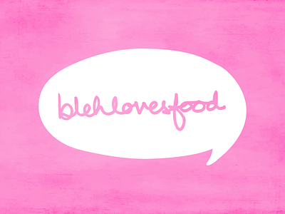 Blehlovesfood Logo