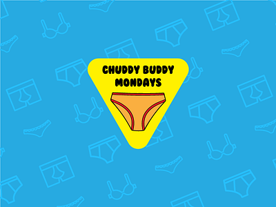 Chuddy Buddy Mondays! bar branding buddy design logo logo design quirky