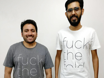 Fuck the Fold: Spotted in the wild branding design fuck shirt tee tshirt