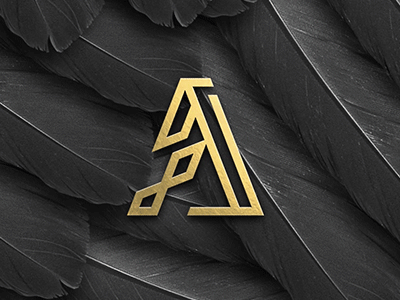 AD Monogram adiorga branding bucharest design lettering logo portfolio typography