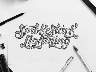 Smokestack Lightning adiorga bucharest design handlettering lettering romania sketch type typography