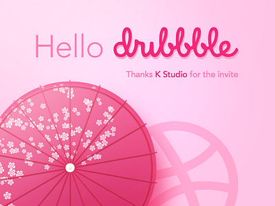 Thank you K Studio dribbble hello