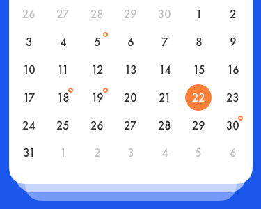 A Schedule App By J.fong For Visualmaka On Dribbble