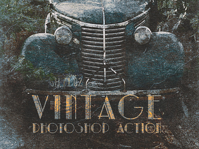 Vintage - Photoshop Action